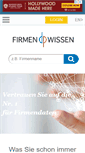 Mobile Screenshot of firmenwissen.de